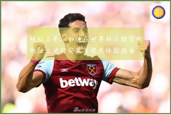 轻松上手：如何在世界杯买球官网网址上进行安装与使用体验指南